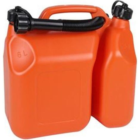 Kombi-Benzinkanister 6+2,5L Kraftstoffkanister Reservekanister UN-Zulassung (1/2)