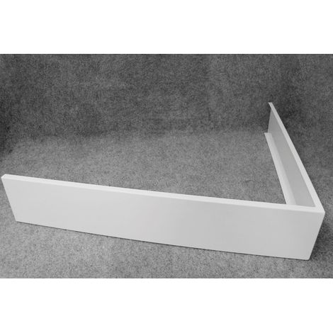 Breuer Schürze für TYP 1924, 90 x 90 cm, weiß Duschabtrennung