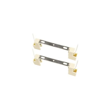 Douille pour Lampe R7S 118mm Halogène et Ampoule LED R7S, AC 100-240V, R7S J118 Linéaire Base Support Céramique pour Lampe Projecteur/Applique/Plafonnier, lot de 2