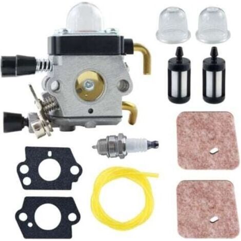 Kit carburateur complet pour débroussailleuse STIHL FS80 HL75 HT70 HT75 SP85 FS85R avec filtre bougie et durites (1/4)