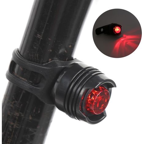 Wasserdichte, wiederaufladbare LED-Fahrradlampe, Taschenlampe für Nacht- und Outdoor-Fahrten (1/5)
