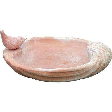 Vogelbad TC334 D34x31cm terra