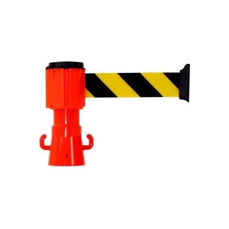 Enrouleur 50mmx3m Jaune/Noir - 2830010 (1/3)