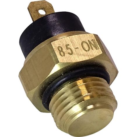 Motor de metal Sensor de temperatura del refrigerante enfriador temperatura del agua Interruptor de ventilador térmico para BN600 TNT600 STELS600 Motor de motocicleta refrigerante (1/5)