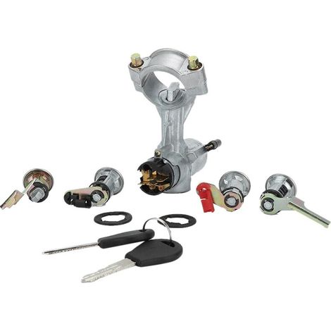 Interrupteur à clé de contact en alliage d'aluminium, pour NISSAN PATROL GQ Y60, serrure à 2 portes de grange 88-98 (1/5)