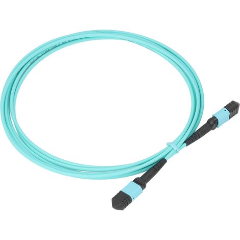 Câble fibre optique multimode 8 cœurs 10 Gb/s MPO vers MPO OM3 pour usage domestique (1/5)