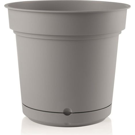 Vaso Ø28x25,2 cm in Polipropilene Hydral 28 Grigio (1/2)