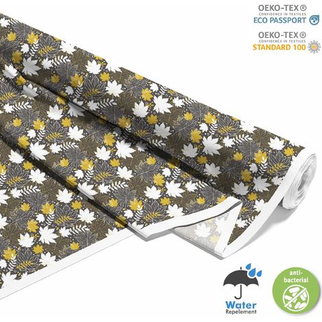 TESSUTI DECORATIVI PER ESTERNI OXFORD - Motivo foglie di acero e frassino I DX499 (1/5)