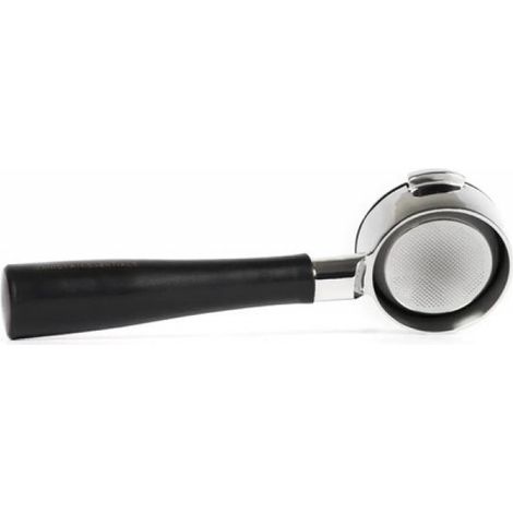 Porte-filtre nu - 58 mm E61 - Noir - Acier inoxydable - Porte-filtre sans fond - Porte-filtre 58 mm - Porte-filtre - Porte-filtre - Porte-filtre sans fond - Piston - ECM - Machine à expresso - Accesso (1/5)