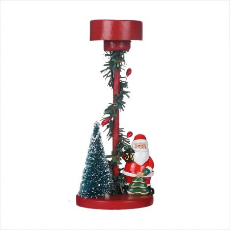 Support Pour Bougie Arbre De Noël - En Polystyrène - Pour Décoration Intérieure Fêtes De Fin D Année - 1 Pièce (1/5)