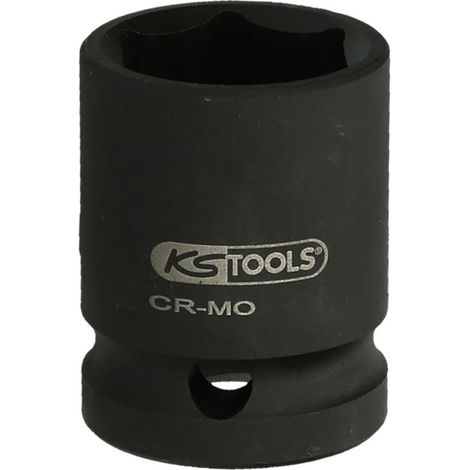 KS Tools 1" Sechskant-Kraft-Stecknuss, kurz, 29mm - 515.1729