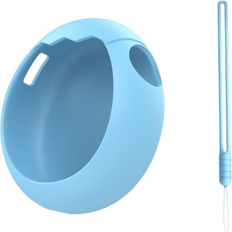 Housse de protection en silicone pour animaux de compagnie Tamagotchi Original Digital Pet, housse de protection pour animaux de compagnie électronique Tamagotchi Accessoires (uniquement étui) (Bleu