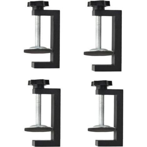 ALLIANDISSerre-joints en G pour le travail du bois, serre-joints à vis réglables pour le travail du bois, un ensemble de mini serre-joints en C robustes et des serre-joints de bureau à usage général a (1/4)