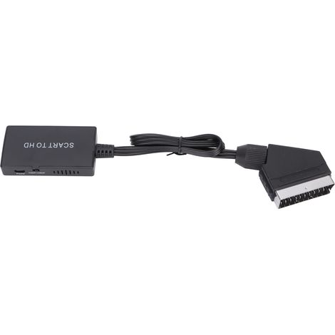 Adaptateur SCART HDMI pour décodeur TV et lecteur DVD - Câble de conversion vidéo HD