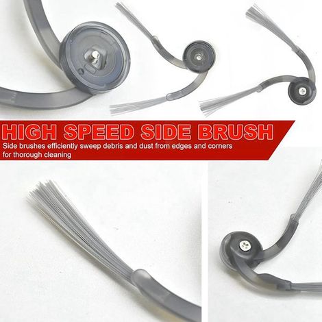 1 Farbset: siehe Foto. Material: Kunststoff. Kompatibel mit dem Saugroboter Roborock Saros 10R.