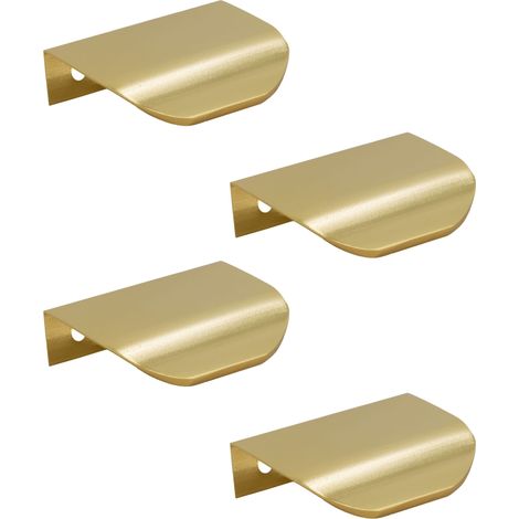 Tirador para mueble con borde dorado de 4 x 50 mm (1/5)