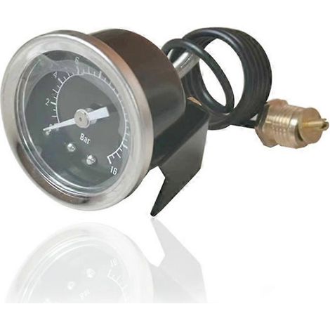 Manomètre haute pression Y40 de 16 bars pour machines à expresso, compatible avec les chaudières de machines à expresso. (1/5)