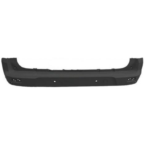 Pare-choc arrière noir avec 6 trous radars Ford Tourneo - Transit Connect 2018-2021
