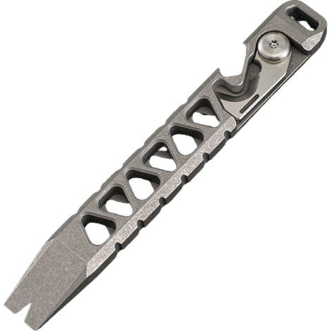 Mini ouvre-bouteille multifonction portable en titane avec pied de biche (1/5)