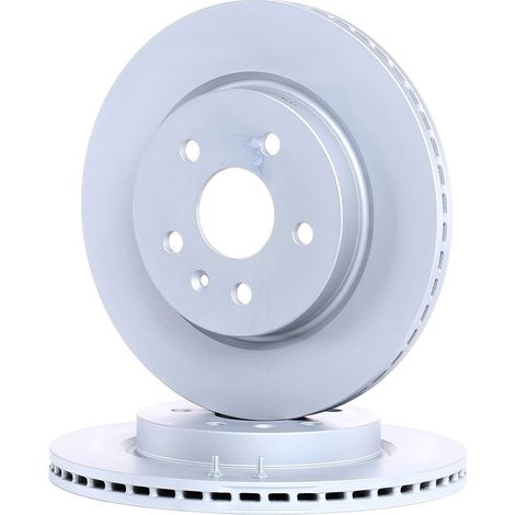 Lot de 2 Disques de frein ATE 24.0123-0114.1 CHEVROLET 13501303 13501314 (1/3)