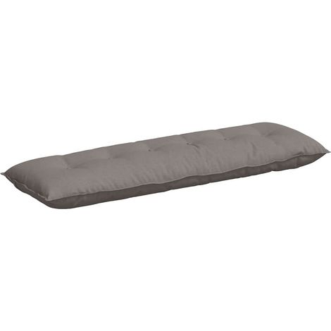 Coussin de Dos Taupe 160 x 19 x 50 cm tissu (1/5)