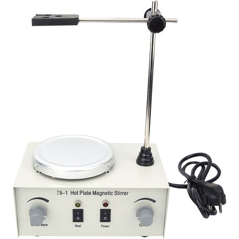 Agitateur magnétique chauffant portable professionnel pour laboratoire, prise UE 220 V
