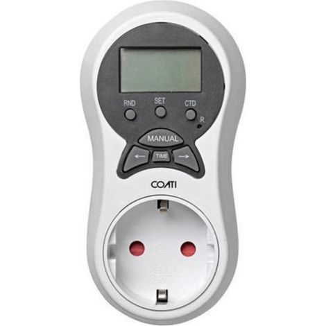 Programmatore digitale Simon Mini Graphite AF132266