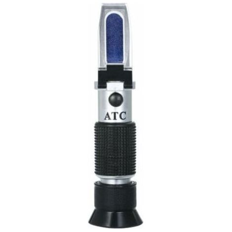 Refractometre De Salinite Densimetres D'Eau De Mer Portables Testeur De Salinite Optique Refractometre Atc Portable, Double Echelle: 0-100‰ & 1.000-1.070 Densite, Testeur D'Eau Salee Pour Aquar (1/5)