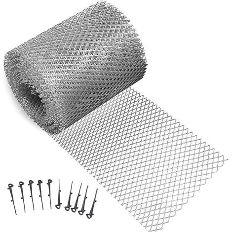 Protection de gouttière en aluminium, longue durée, protection contre la (1/5)