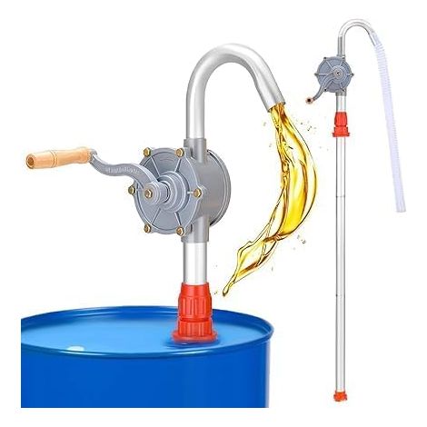 Pompe à manivelle, pompe à diesel à piston rotatif, en alliage d'aluminium, 29 l/min, pompe à huile pour stations-service, essence, diesel et huile lubrifiante (1/5)