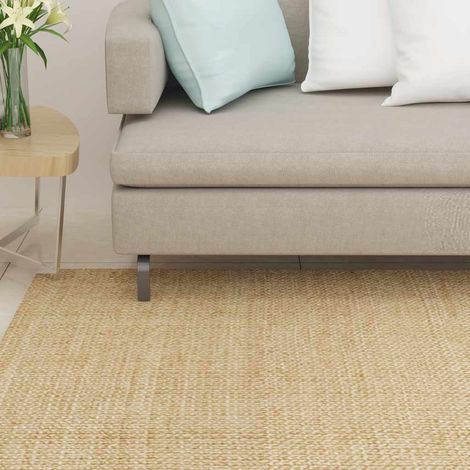 Tapis en Sisal Naturel 100 x 250 cm - Tapis de Sol Antidérapant pour Salon et Chambre - PANGIVO (1/5)