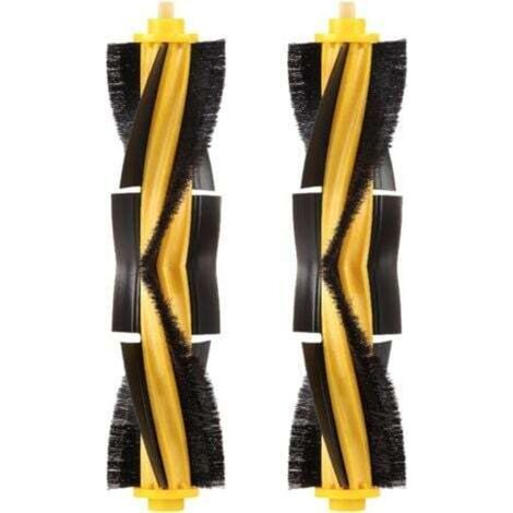 (2 pezzi) Spazzole rotanti e spazzola principale, ricambi per robot aspirapolvere Ecovacs DEEBOT OZMO 920 950 T8 AIVI Max T9 T5 N5 N7 N8+ N8 Pro DX55 DX93 DJ65 (1/4)