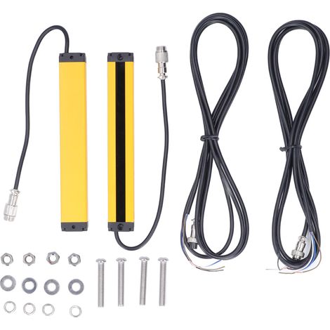 Barrière immatérielle de sécurité 20mm BEM1020‑C‑180NB, capteur infrarouge à grille lumineuse pour presse mécanique (1/5)