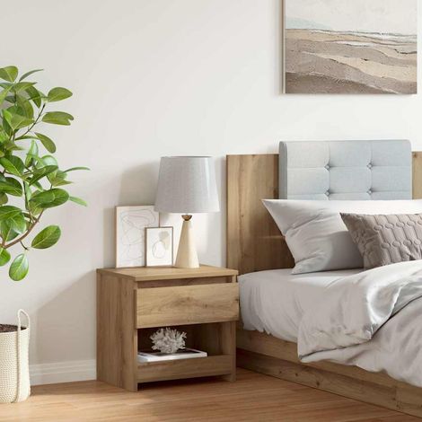 Nachttisch Artisan-Eiche 40x30x39 cm Holzwerkstoff (1/5)