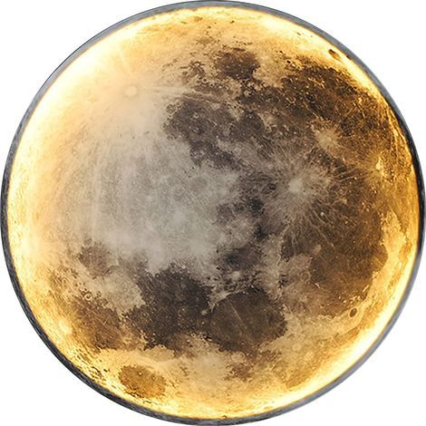 Applique Murale Interieur, Lampe LED Murale Moderne 15W Design Cercle, Appliques 6500K Réglage de la , Noir, pour Chambre à Coucher, Salon, 30 CM [Classe énergétique A++] (1/5)