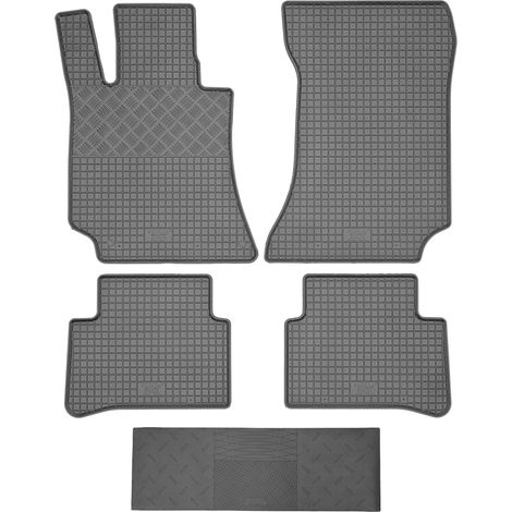 Tappetini RIGUM 901658 + Copertura 900101 - Mercedes Classe E W 212 Berlina / Kombi / Cabrio dal 2009 al 2016, Vano piedi conducente - INSTALLAZIONE