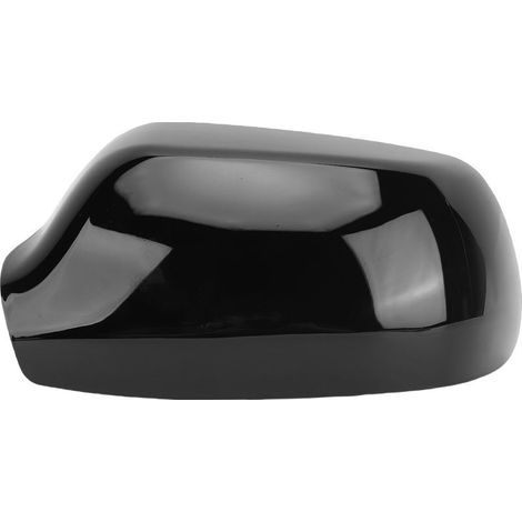 Capuchon de rétroviseur noir brillant, résistant aux chocs et aux rayures, couvercle latéral de porte extérieure gauche (1/5)