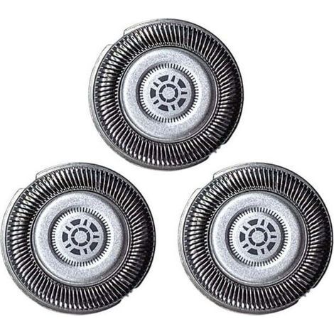 SH71 Ersatzscherköpfe für Philips 7000/S5000 Serie Winkelrasierer S5531 S5533 S5535 S7732 S7735 S7888 (3 Stück) (1/4)