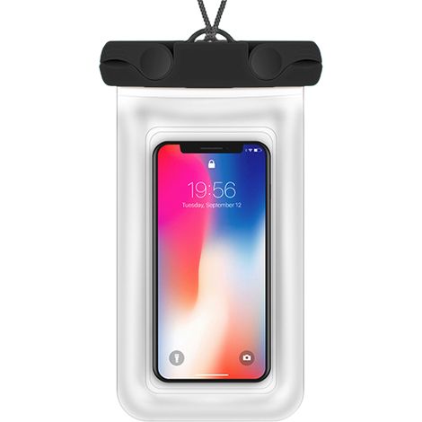 Étanche Téléphone Case - Abs Tpu Matériau - Pour Plage Piscine Natation - Écran 6.5 Pouces - Lot De 1 (1/5)
