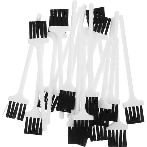 20pièces Brosse de Nettoyage pour Recoins Kit de Petites Brosses Antistatiques Nettoyage pour Clavier Ordinateur Appareil Photo et Surfaces Délicates (1/5)