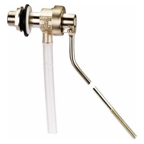 Rubinetto a Galleggiante Tipo Catis 1/2 Sede inox Asta ottone 5 mm Filetto 1/4 (1/2)