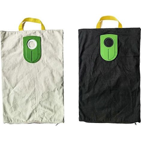 Lot de 2 sacs à poussière lavables pour aspirateur Karcher WD4 WD5 WD6 / FEIN Nass Dustex 35 LX (1/5)