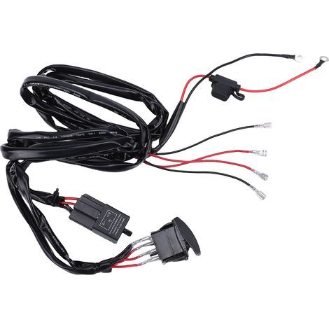 Faisceau de câbles de clignotant UTV avec interrupteur 12V 24V 160W, remplacement pour Polaris RZR Ranger. (1/5)