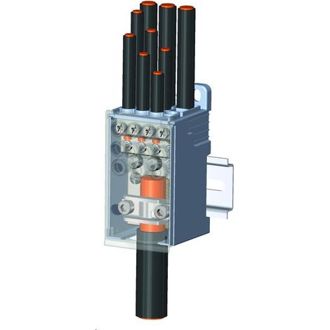 Phasenverteilungsblock Pollmann PVB 160-6 (1/5)