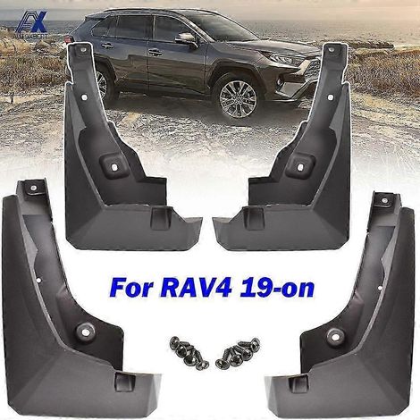 Lot de 4 bavettes garde-boue moulées pour Toyota RAV4 2019-2023 (1/5)