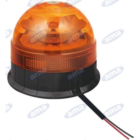 LED Rundumleuchte 12-24V Flachsockel 130x140mm Traktor Landmaschine (1/4)