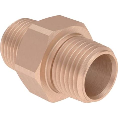 Geberit Mepla raccordo con filetto esterno MF 1/2" e filetto esterno, DN 15, 632.007.00.1