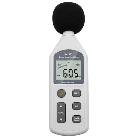 Enregistreur de Bruit USB Portable  Sonomètre Numérique, Testeur de Bruit Ambiant pour Maison, Bureau et Industrie (1/5)
