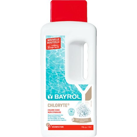 Bayrol – Chlore non stabilisé pour piscine – Granulés d'hypochlorite de calcium 3,3 kg – Dissolution rapide – 70% de chlore actif