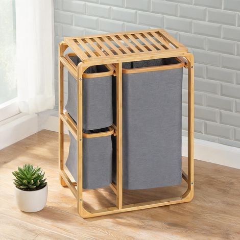 Accessoire de nettoyage natur Grau 50 x 32 x 69,7 cm (1/5)